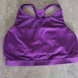 Womens Victoria Secret purple sports bar size meduim